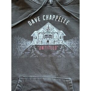 Dave Chappelle Black Untitled Documentary Graphic Hoodie Mens XL Good